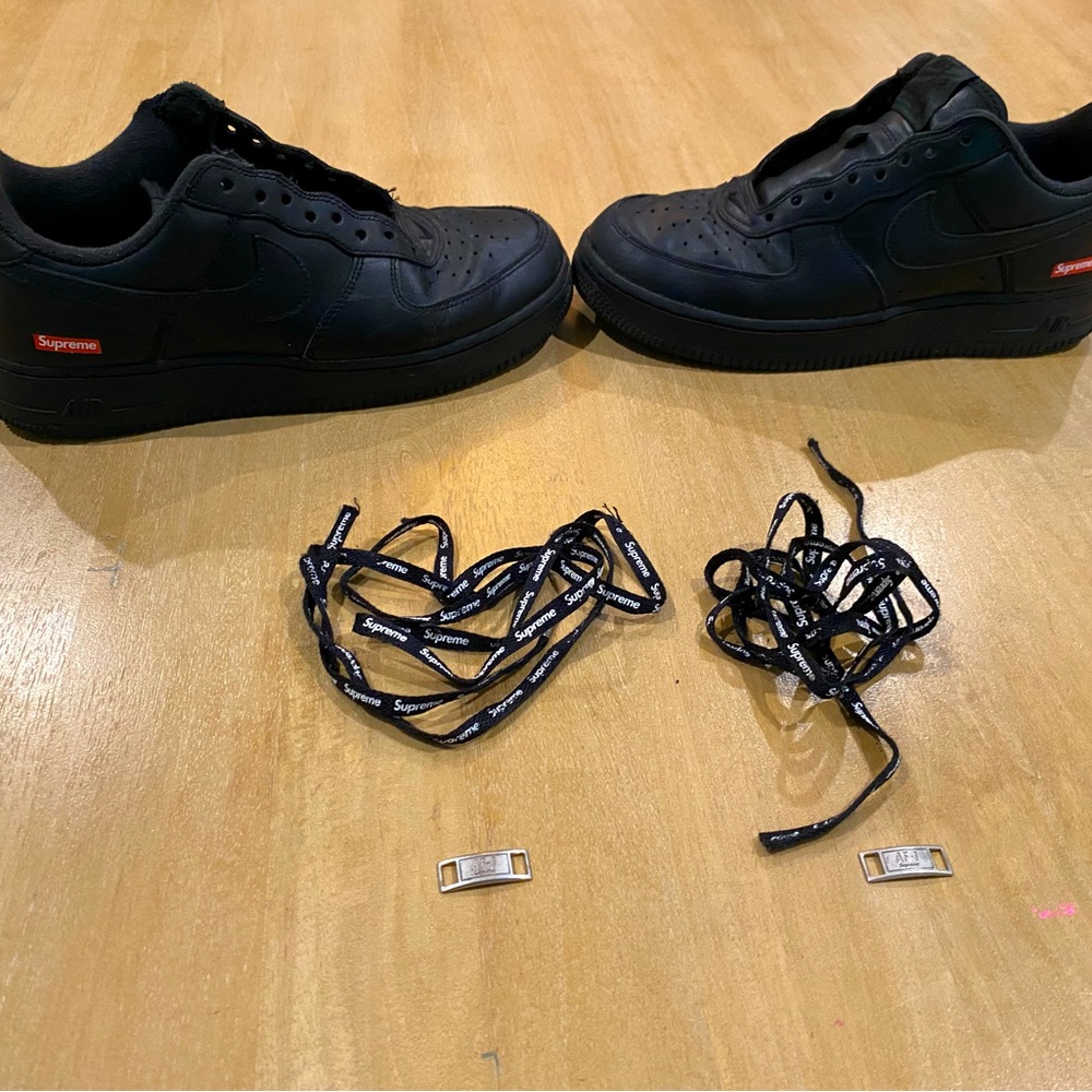 Supreme af1 black